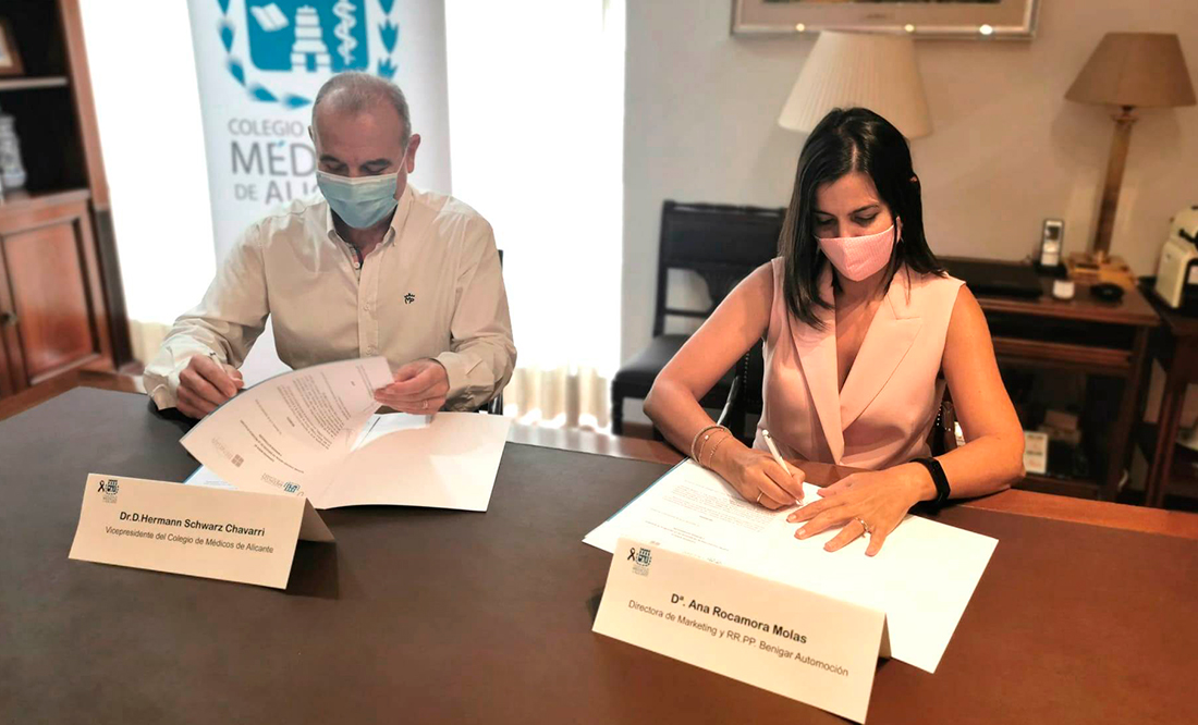 Convenio con el Colegio de Médicos de Alicante