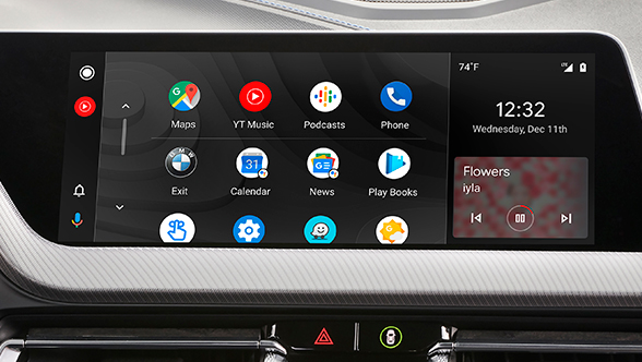 Android Auto zoom